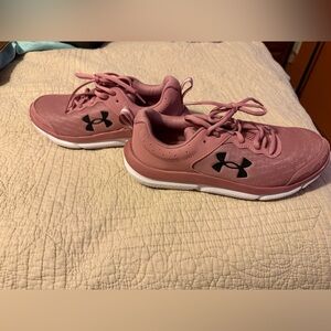 Under Armour Dusty Pink Women's Athletic Shoes